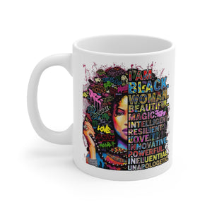 Unapologetically Black Personalized Ceramic Mug 11oz