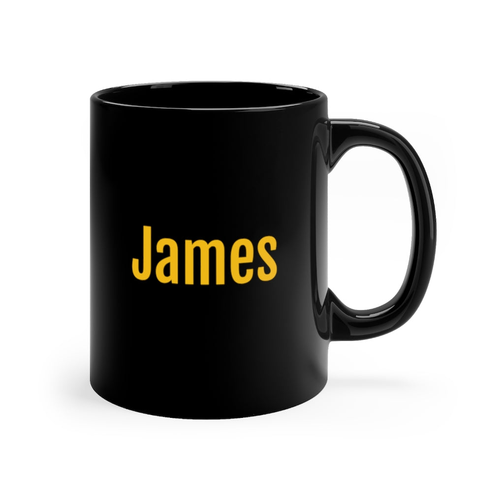 Black Father Black King Personalized mug 11oz