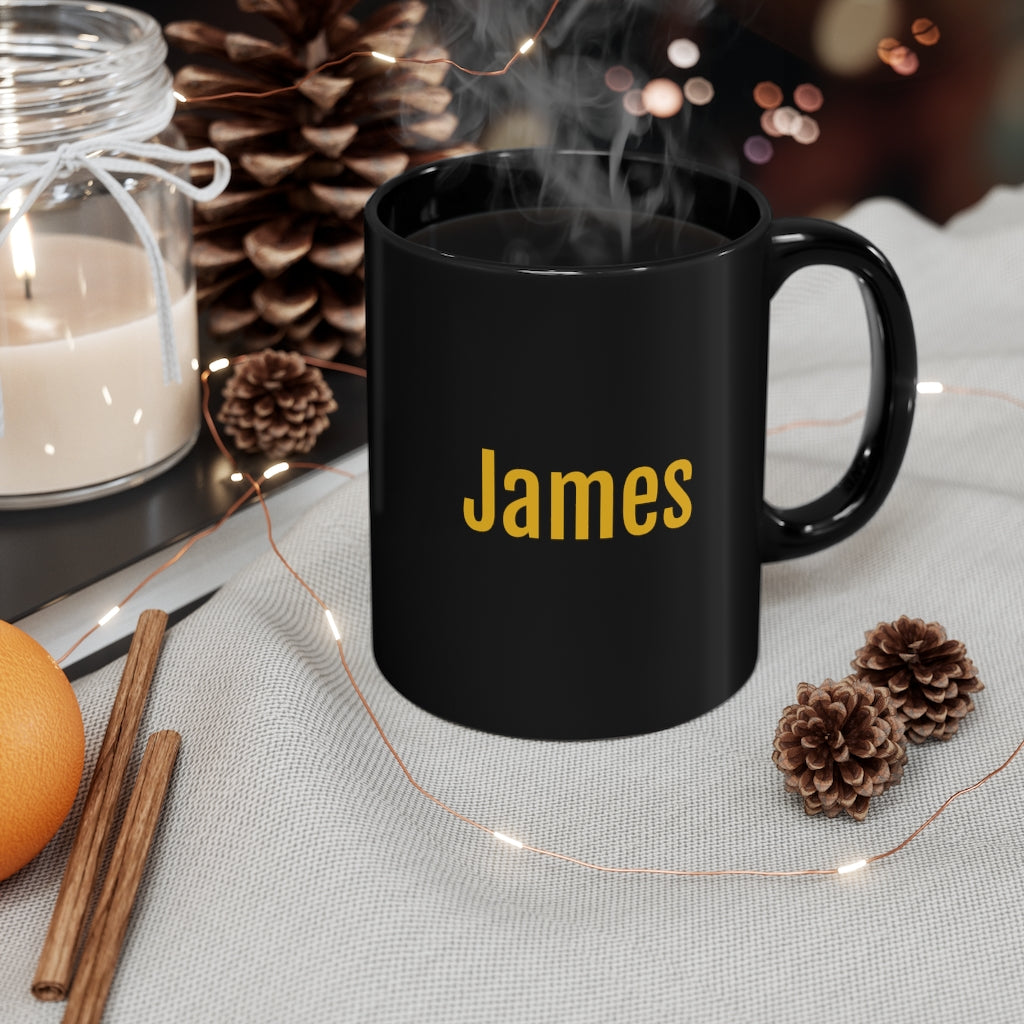 Black Father Black King Personalized mug 11oz