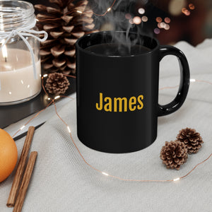 Black Father Black King Personalized mug 11oz