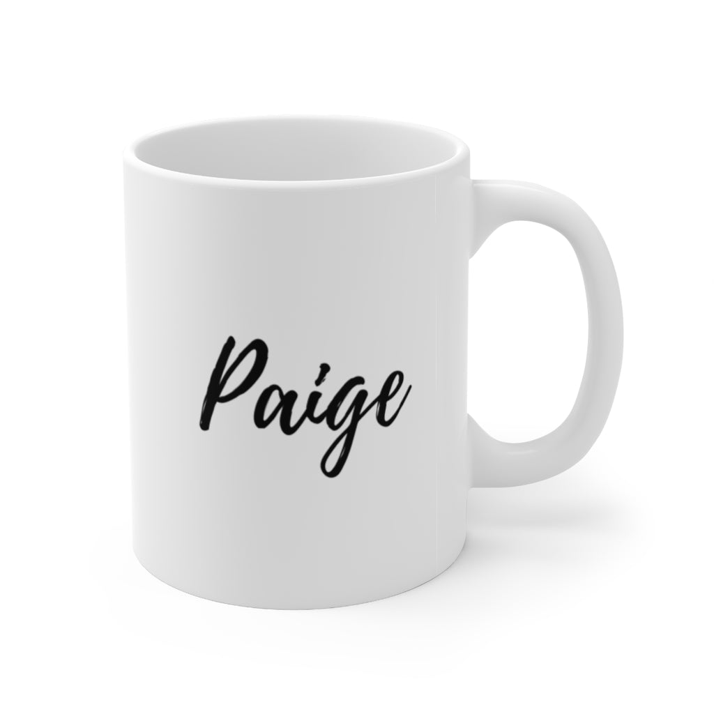 Unbothered Personalized Ceramic Mug 11oz