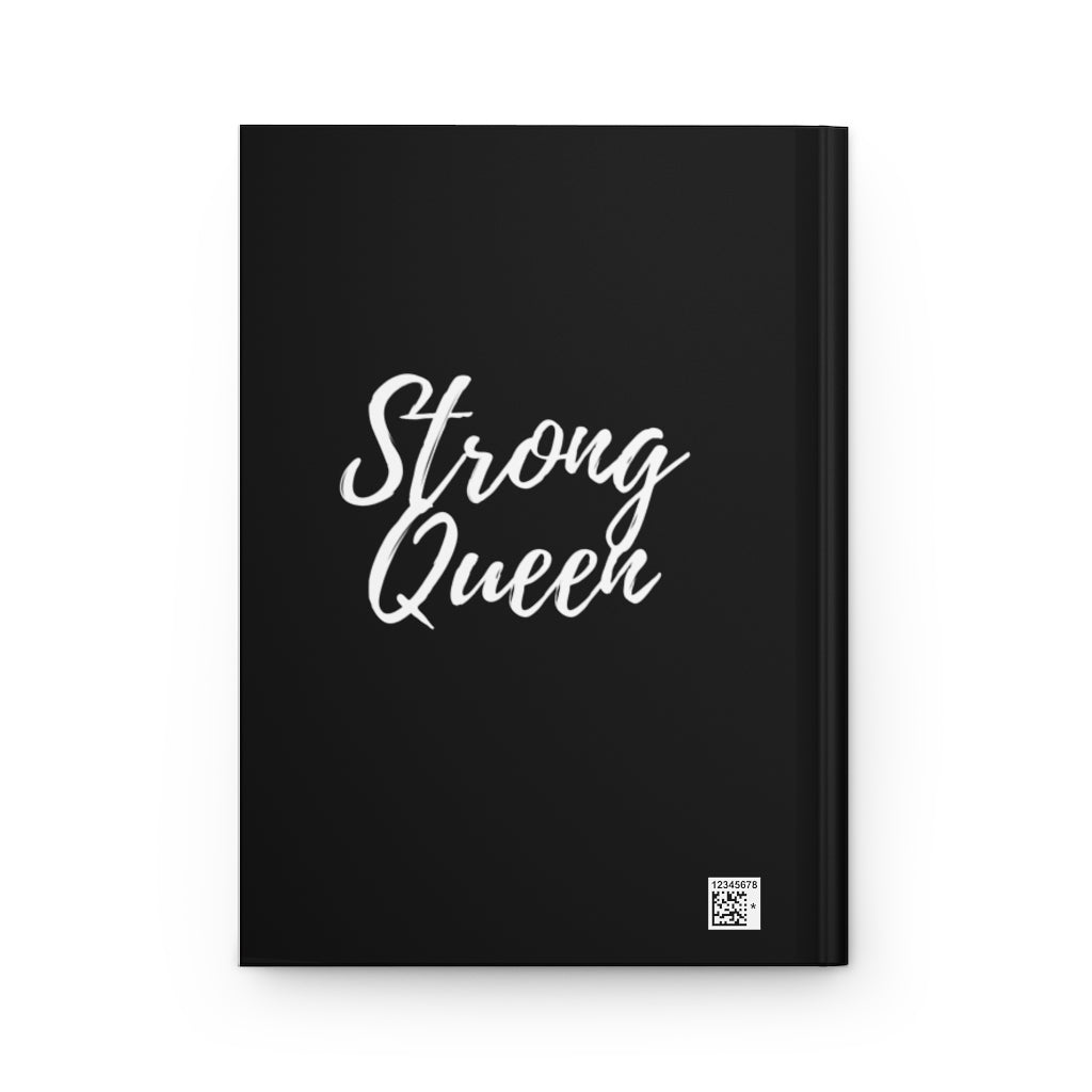 Black Is Strong Hardcover Personalized Journal Matte Finish