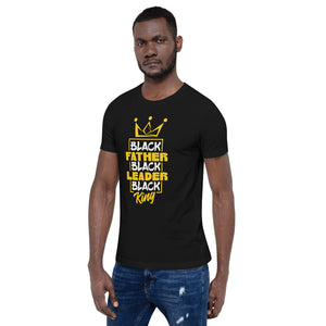 Black Father Short-Sleeve Unisex T-Shirt