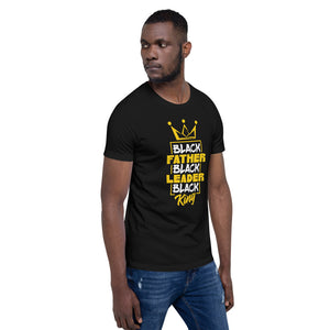 Black Father Short-Sleeve Unisex T-Shirt