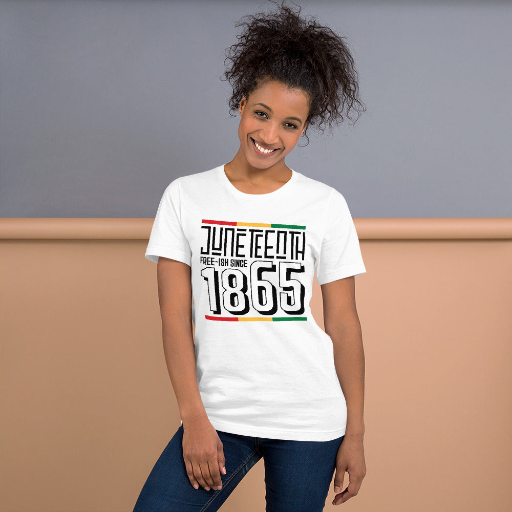 Juneteenth Freeish Short-Sleeve Unisex T-Shirt