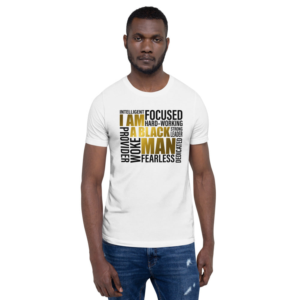I Am A Black Man Short-Sleeve Unisex T-Shirt